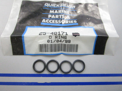 NEW OEM (LOT OF 4) 25-48171 Mercury Quicksilver O-Ring 0810