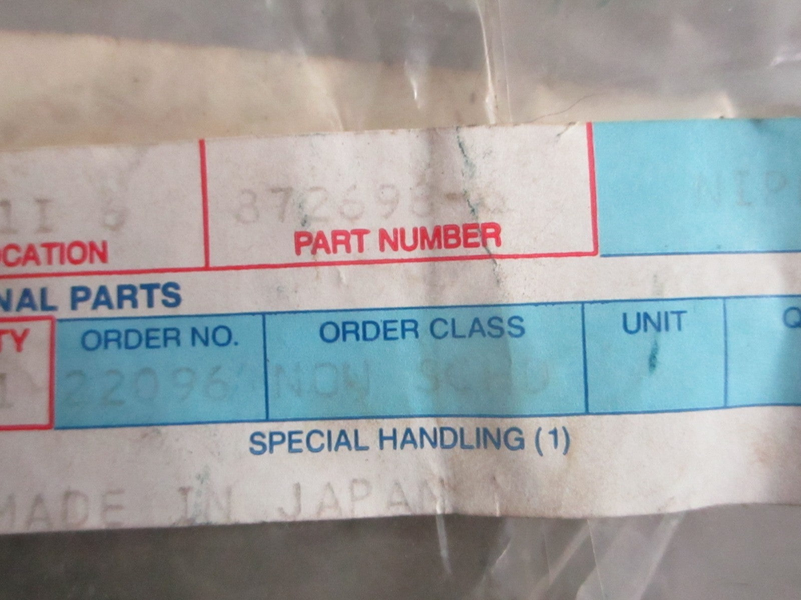 NEW OEM 872698 Volvo Penta Nipple 0820
