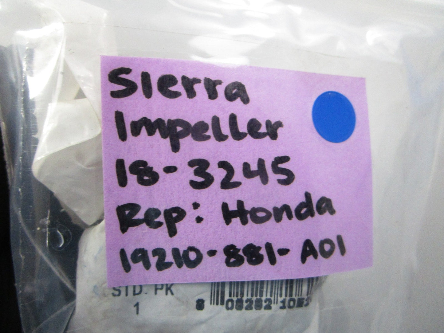 NEW 18-3245 Replaces: Honda 19210-881-A01 Sierra Impeller 0810