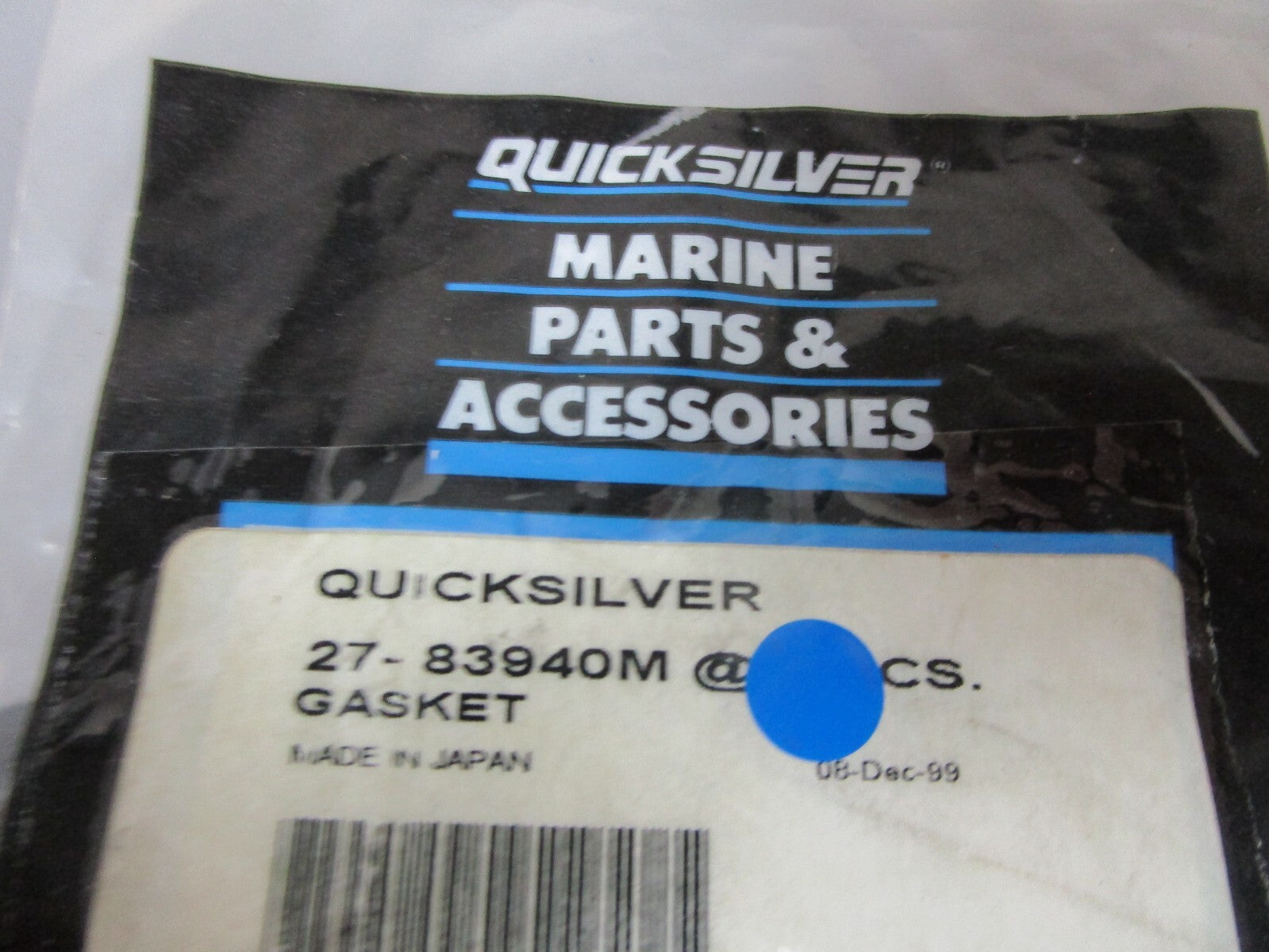 *NEW OEM* (LOT OF 2) 0720 Mercury Quicksilver Gasket 27-83940M