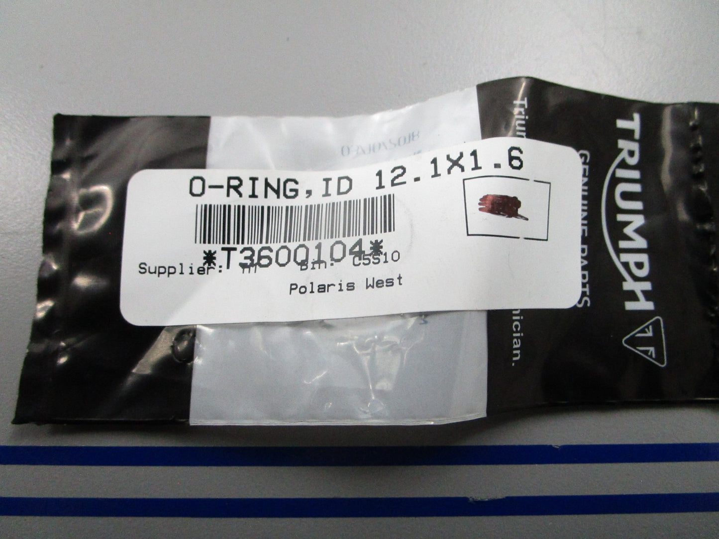 *NEW OEM* 0810 Triumph O-Ring T3600104