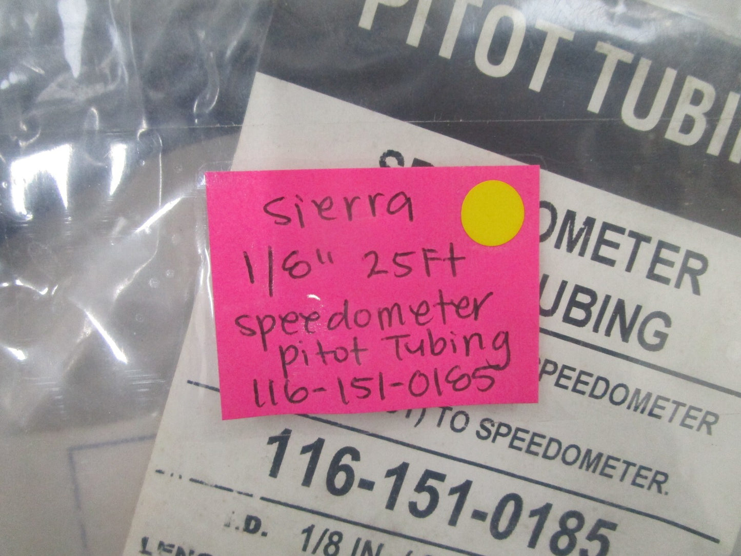 *NEW* 0810 Sierra 1/8" 24FT Speedometer Pitot Tubing 116-151-0185