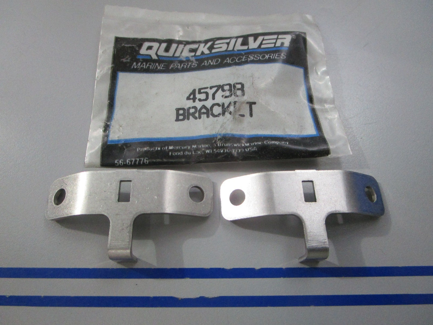 NEW OEM (LOT OF 2) 45798 Mercury Quicksilver Bracket 0810