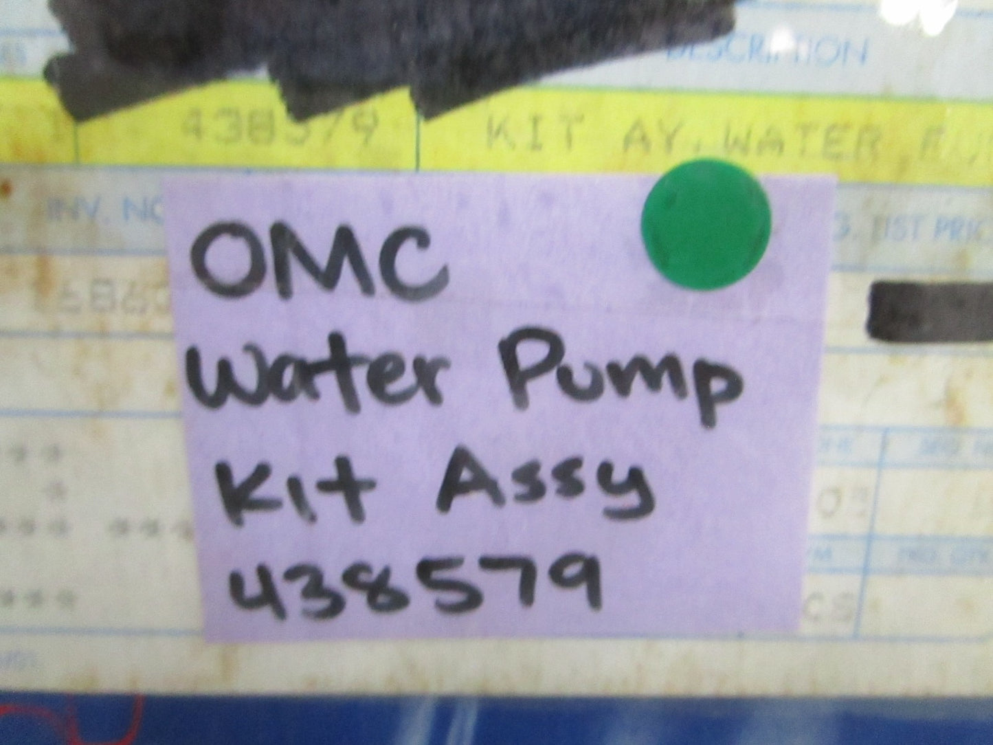 NEW OEM 438579 0438579 OMC Johnson Evinrude Water Pump Kit Assy 0820