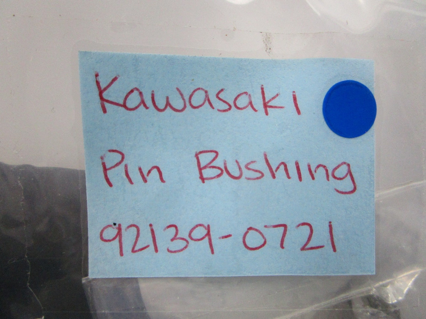 NEW OEM 92139-0721 Kawasaki Pin Bushing 0810