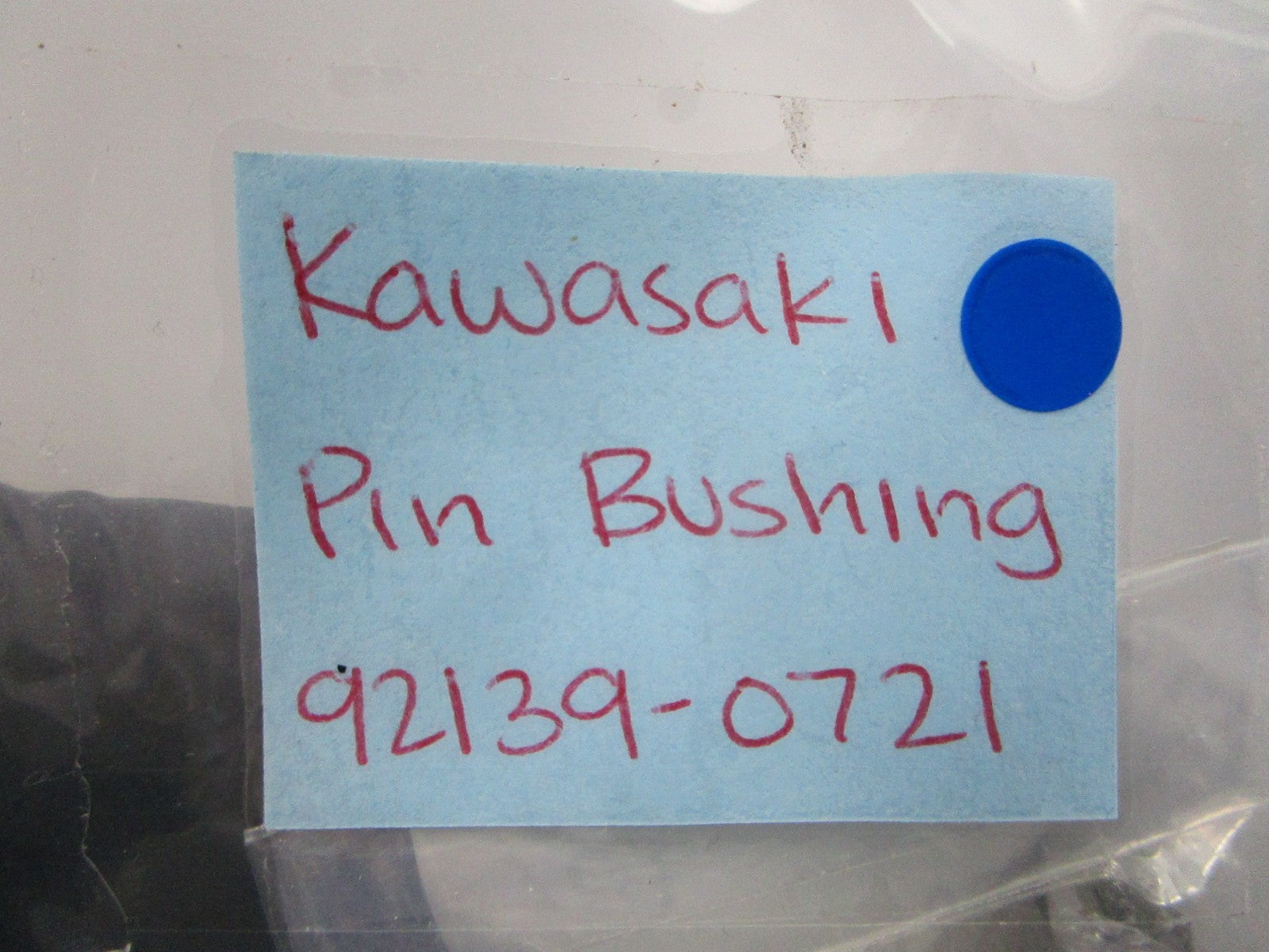 NEW OEM 92139-0721 Kawasaki Pin Bushing 0810
