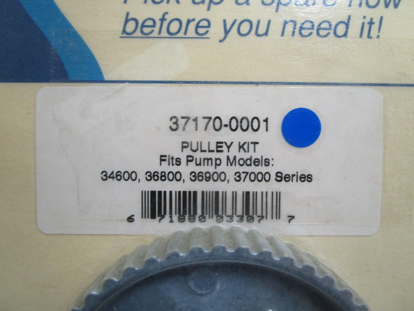 *NEW OEM* 0820 Jabsco Pump Pulley Kit 37170-0001