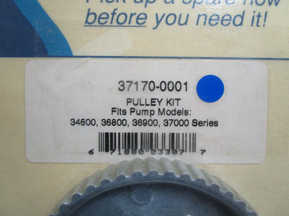 *NEW OEM* 0820 Jabsco Pump Pulley Kit 37170-0001