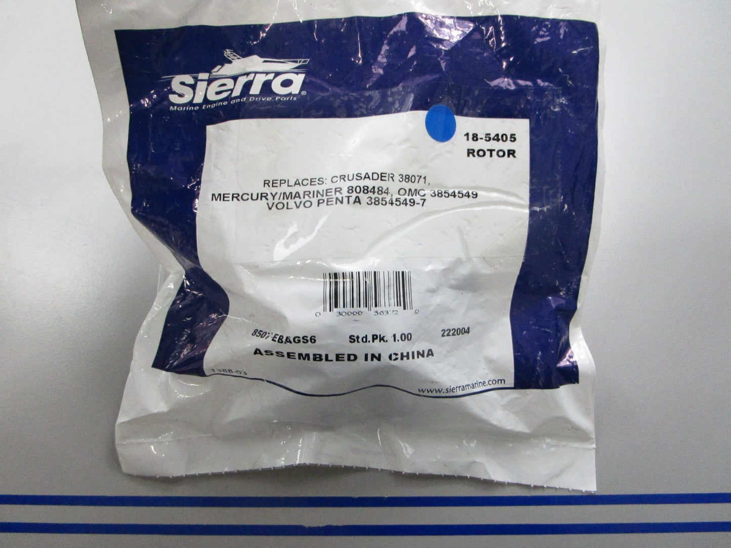 *NEW* 0810 Sierra Rotor 18-5405 Replaces: Mercury 808484 OMC 3854549