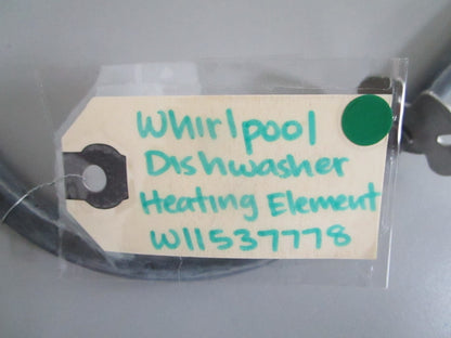 Whirlpool NEW OEM Dishwasher Heating Element W11537778 NOS Factory Part 0820