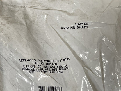 NEW 18-2152 Replaces: 17-45735 Sierra Pivot Pin Shaft 0670