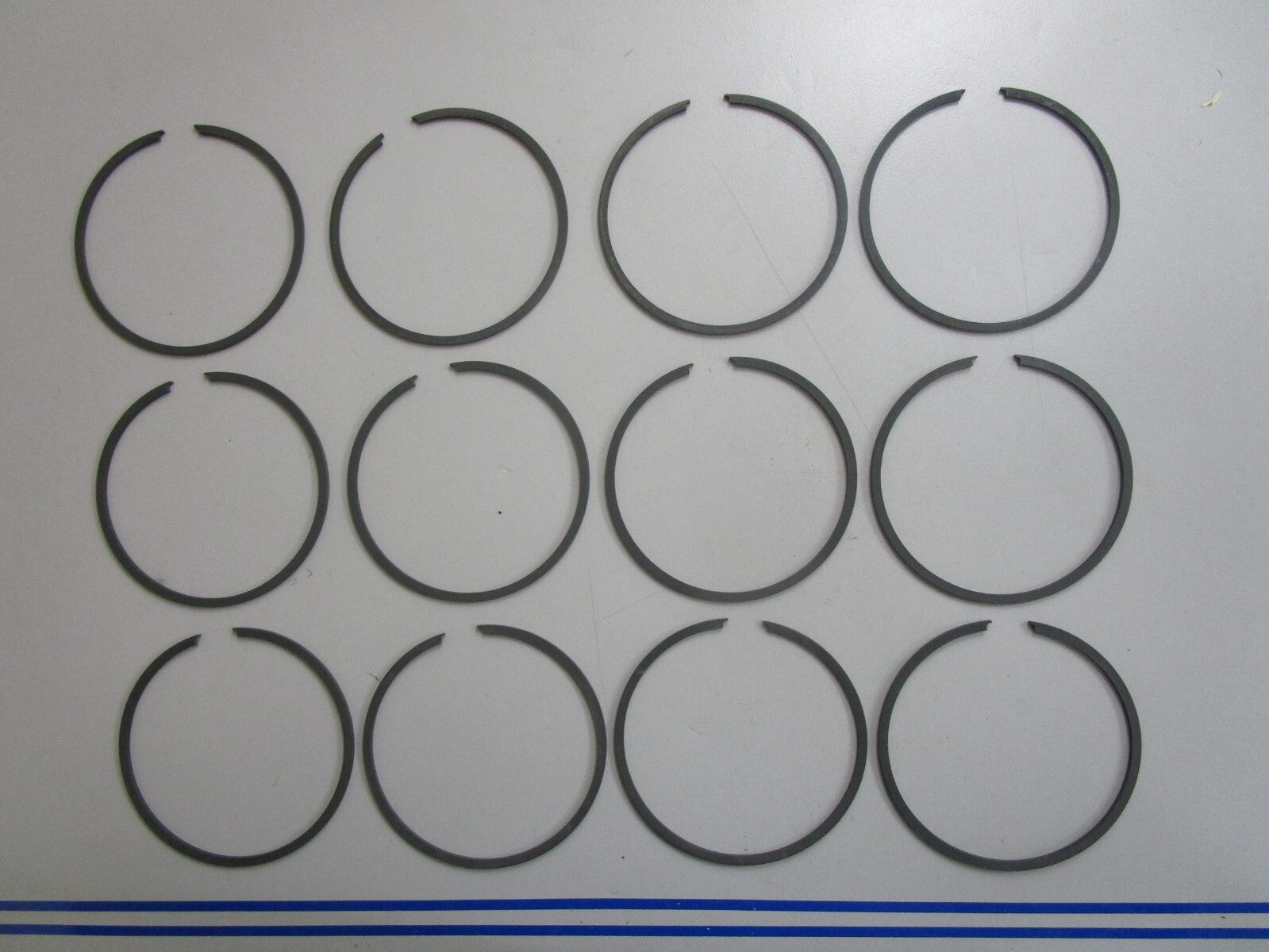 *NEW OEM* 0820 Mercury Quicksilver 12 Piston Ring Set 39-17286A12