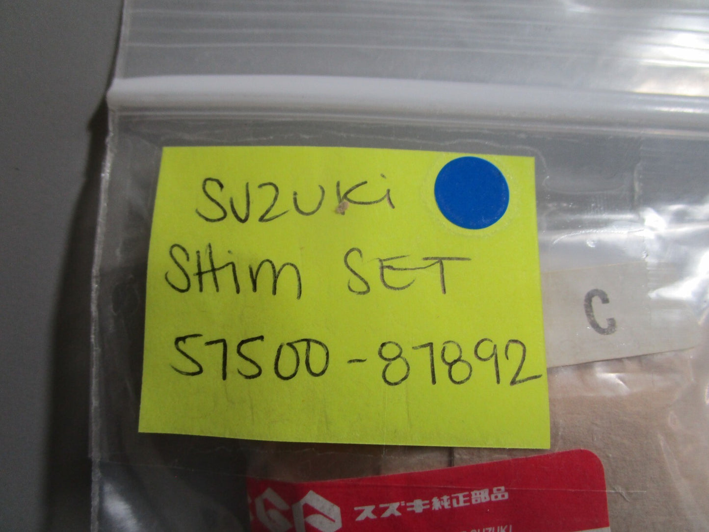 *NEW OEM* 0810 Suzuki Shim Set 57500-87892