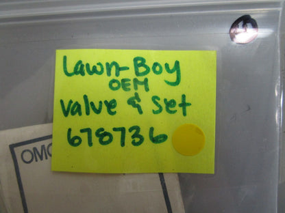 *NEW OEM* 0810 Lawn Boy Valve & Set 678736