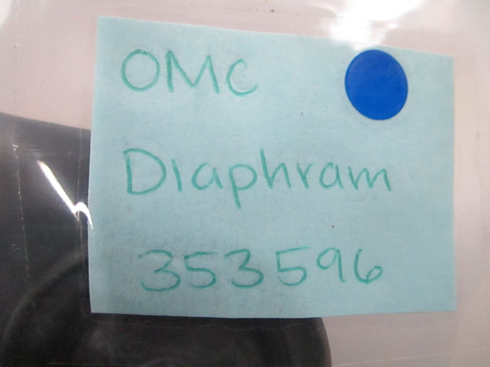 *NEW OEM* 0810 OMC Johnson Evinrude Diaphragm 353596 0353596