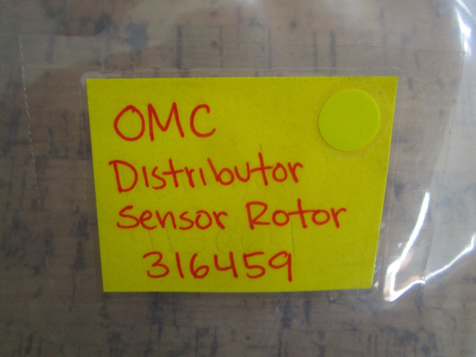 *NEW OEM* 0810 OMC Johnson Evinrude Distributor Sensor Rotor 316459 0316459