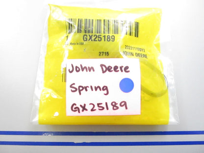 *NEW OEM* 0810 John Deere Spring GX25189