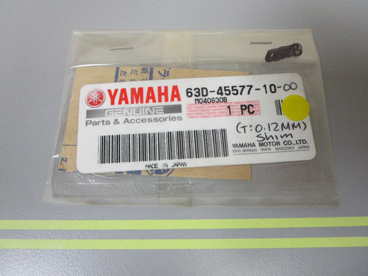 *NEW OEM* 0810 Yamaha (T:0.12MM) Shim 63D-45577-10-00