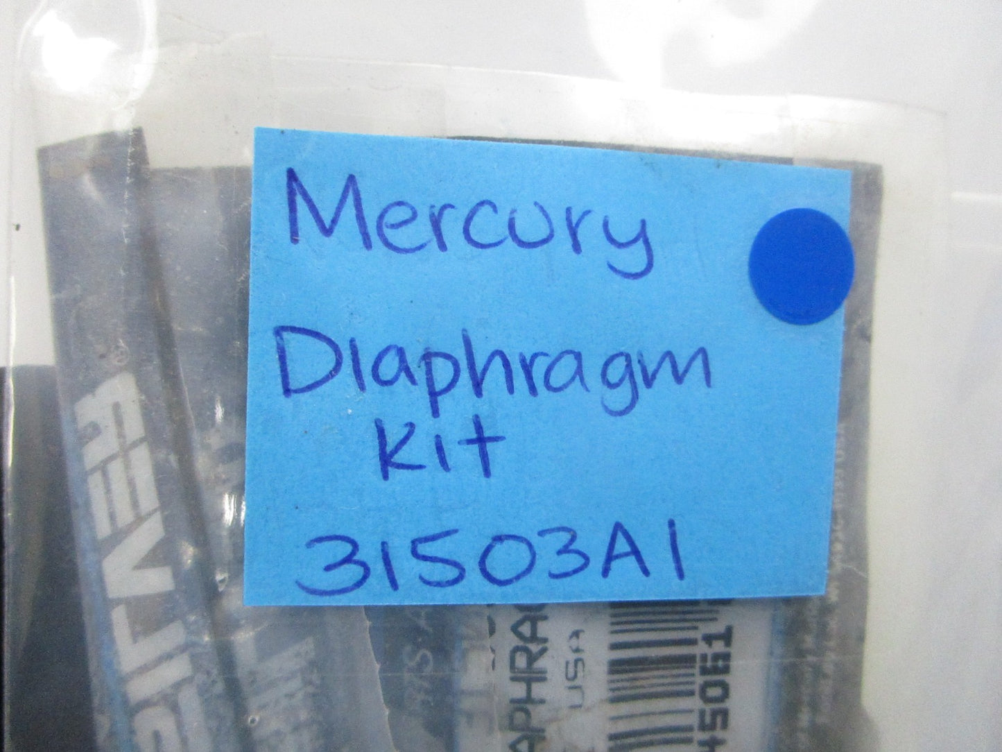 NEW OEM 315033A1 Mercury Quicksilver Diaphragm Kit 0810