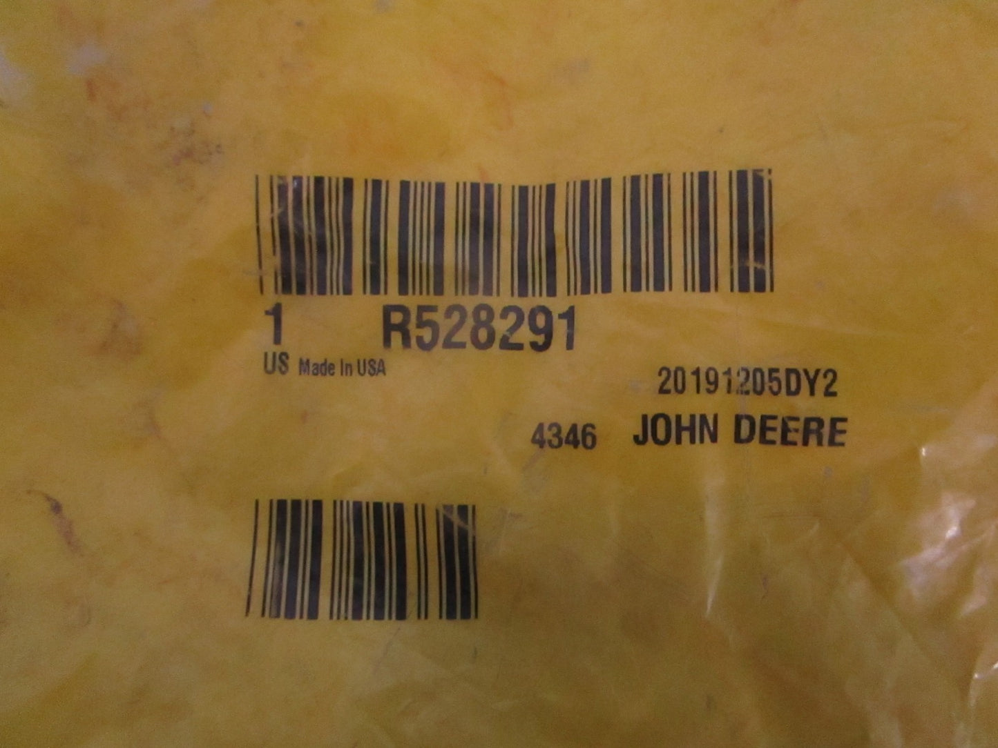 NEW OEM R528291 John Deere Oil Filler Dipstick Tube 0820