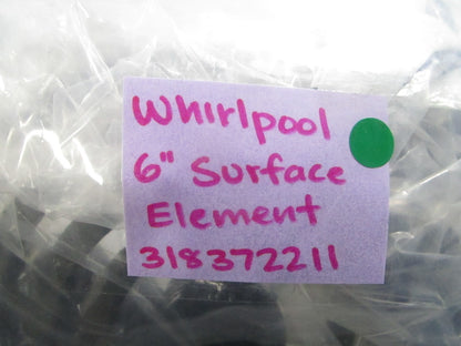 NEW OEM 318372211 Whirlpool 6" Surface Element 0810