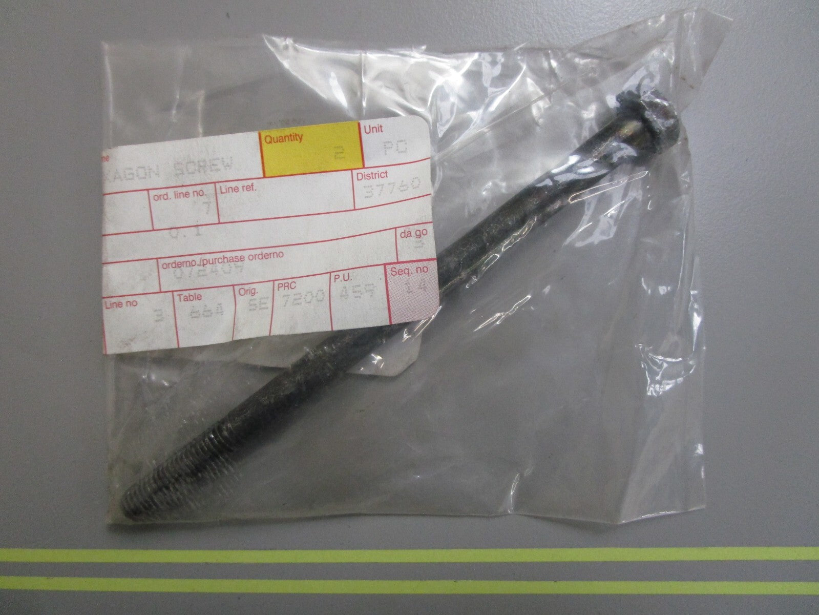 *NEW OEM* 0810 Volvo Penta Hexagon Screw 955310