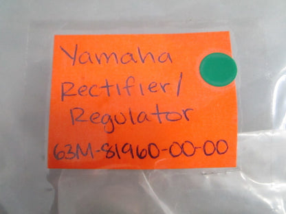 NEW OEM 63M-81960-00-00 Yamaha Rectifier/Regulator 0820