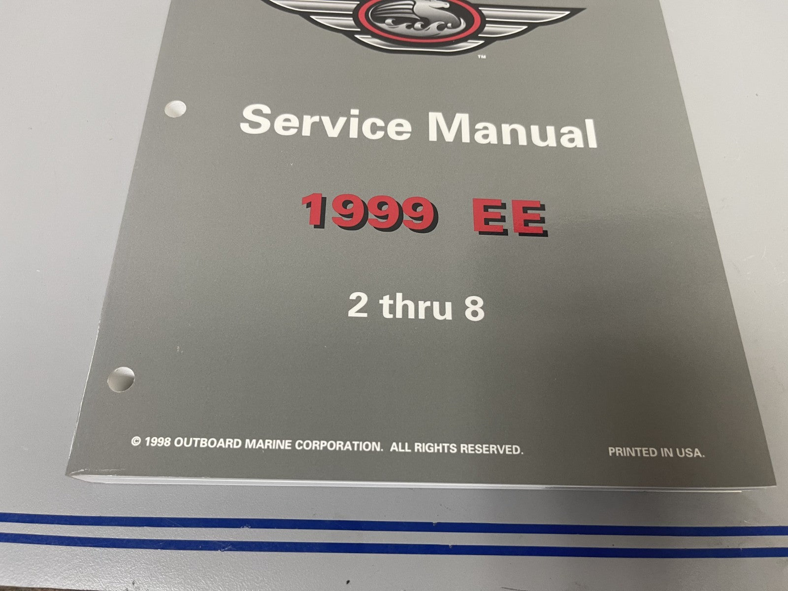 *NEW OEM* 0670 OMC Johnson Evinrude EE 2-8 HP Service Manual 787027