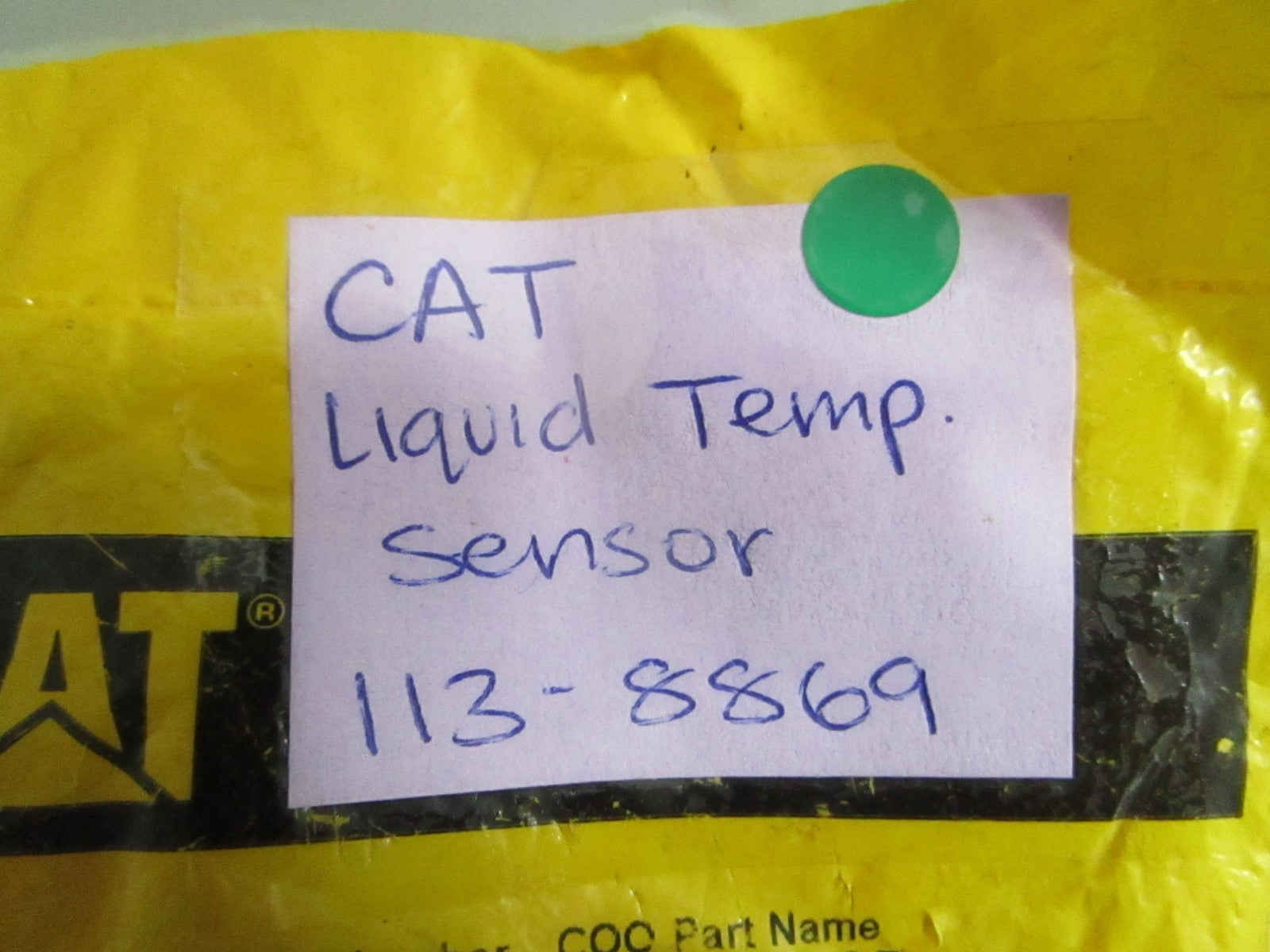 NEW OEM 113-8869 CAT Liquid Temp Sensor 0820