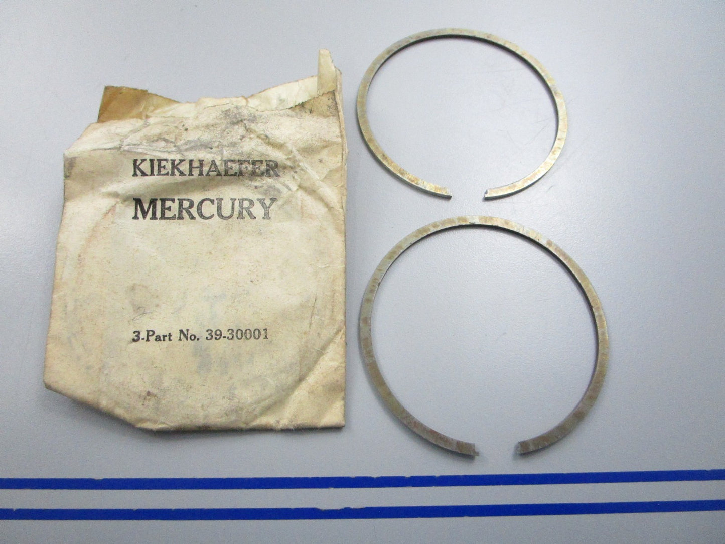 NEW OEM (LOT OF 2) 39-30001 Mercury Quicksilver 2 Ring Set 0810