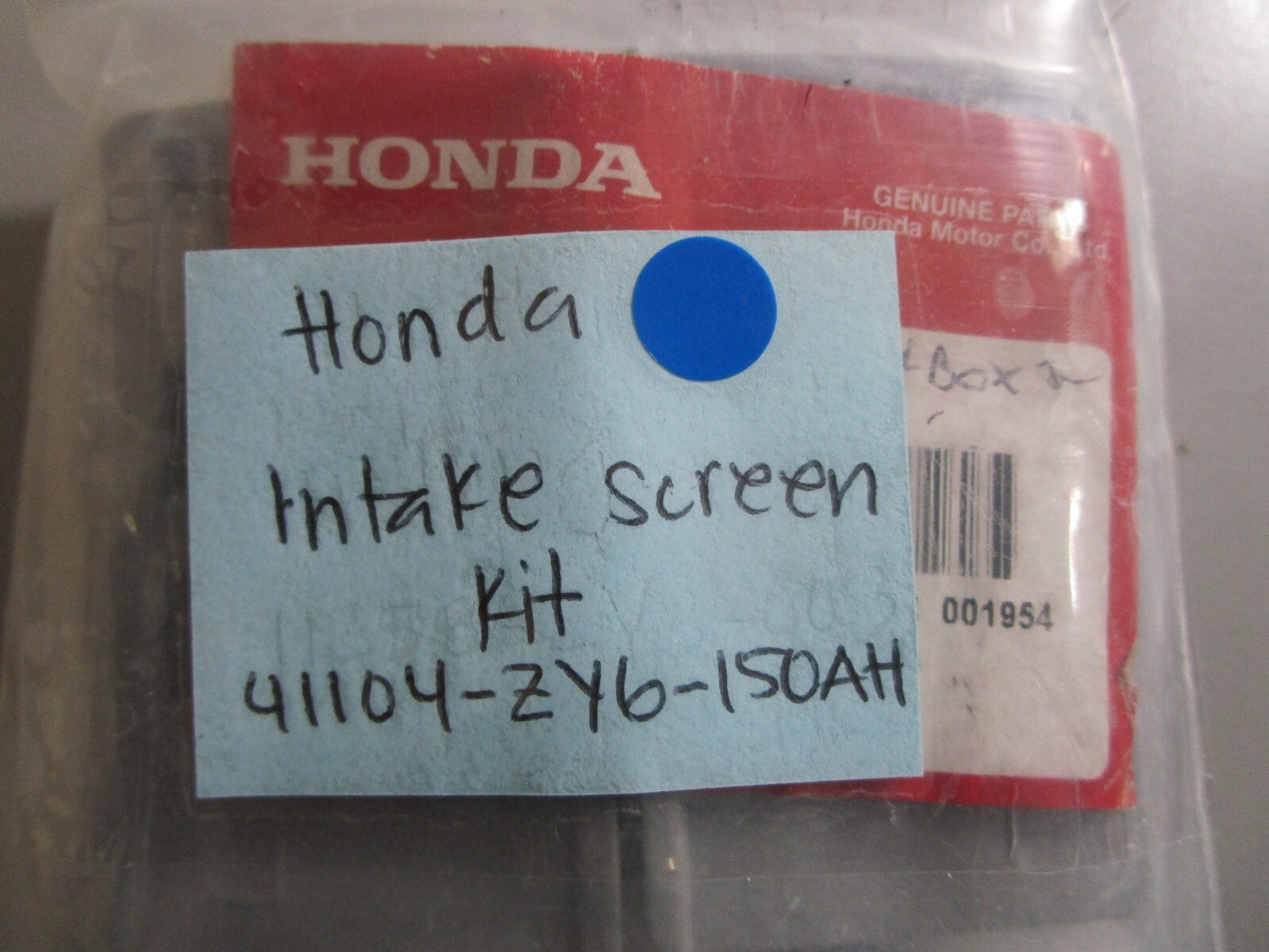*NEW OEM* 0810 Honda Intake Screen Kit 41104-ZY6-150AH