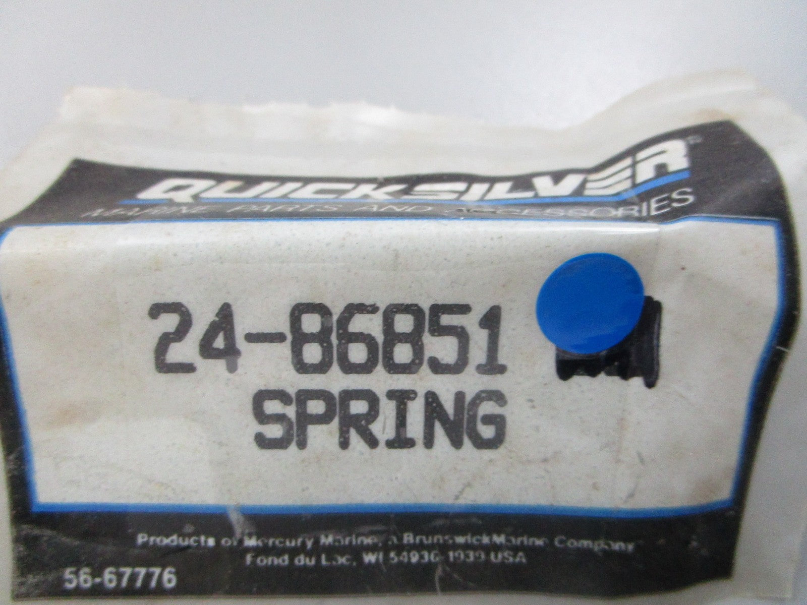 NEW OEM (LOT OF 2) 24-86851 Mercury Quicksilver Spring 0810
