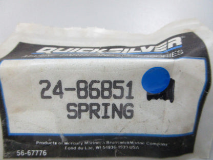 NEW OEM (LOT OF 2) 24-86851 Mercury Quicksilver Spring 0810