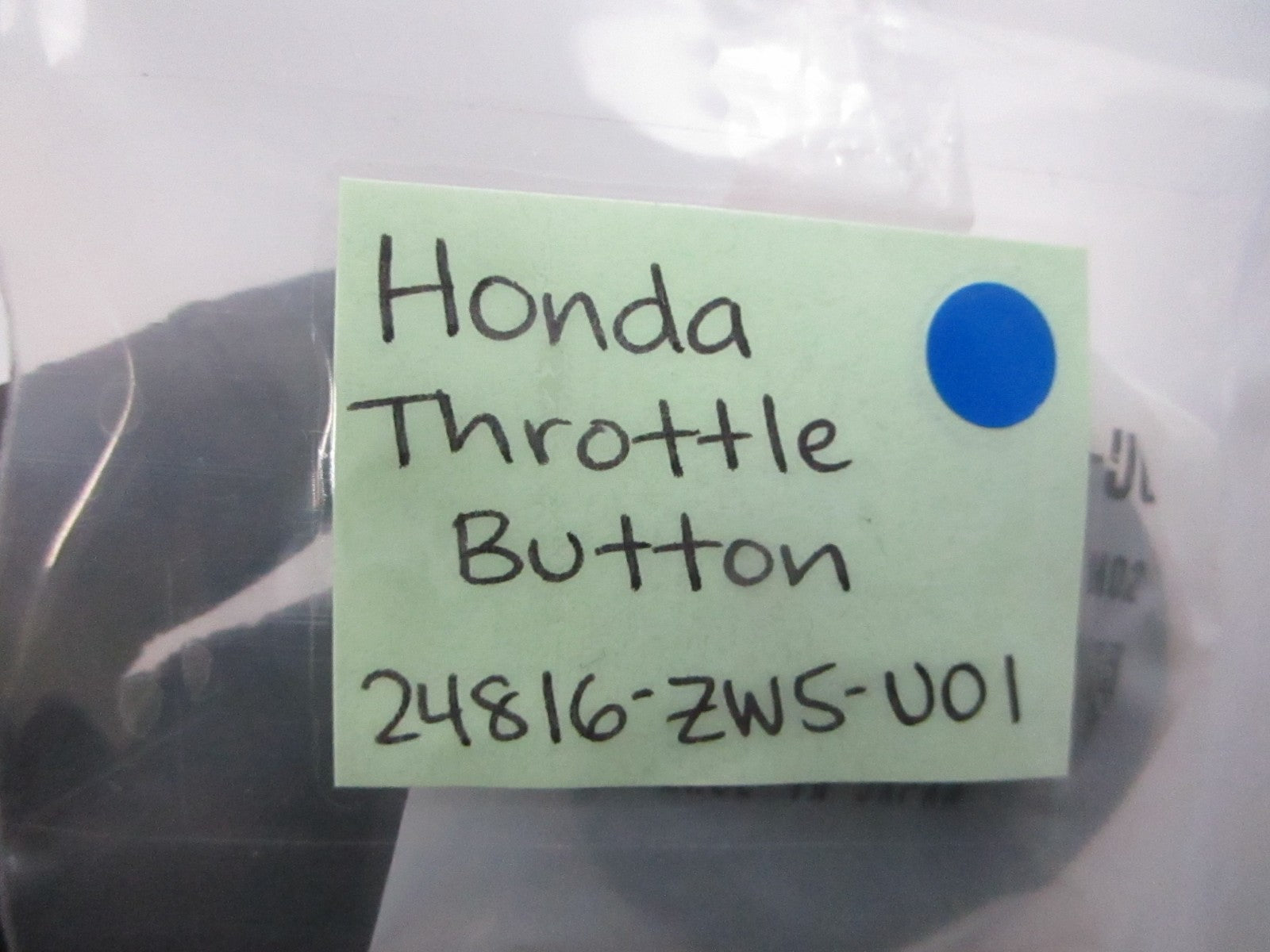 *NEW OEM* 0810 Honda Throttle Button 24816-ZW5-U01