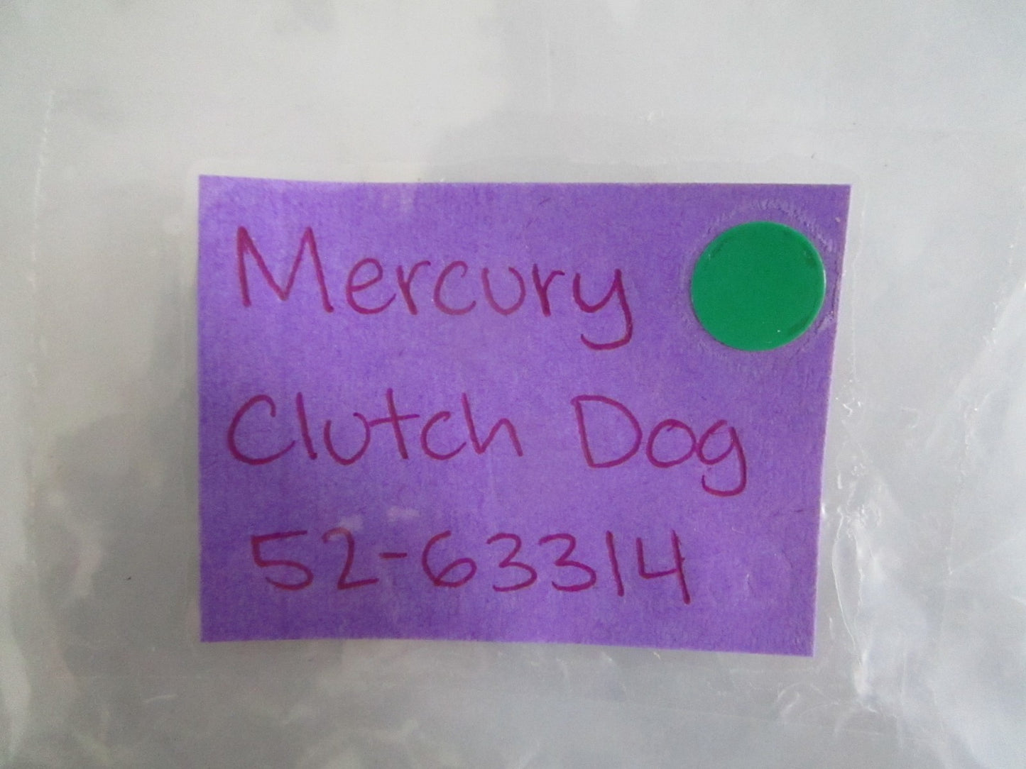 NEW OEM 52-63314 Mercury Quicksilver Clutch Dog 0820