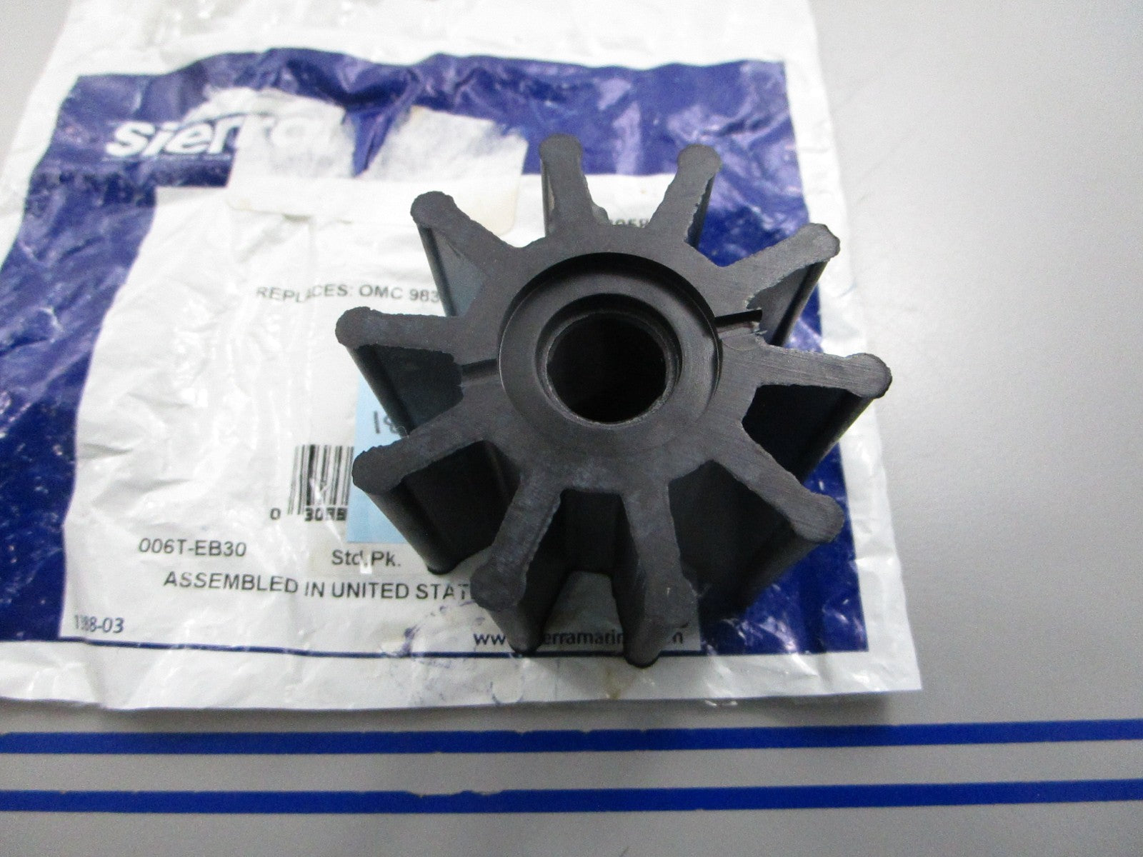 NEW 18-3058 Replaces:  OMC 983895 0983895 Sierra Impeller 0810