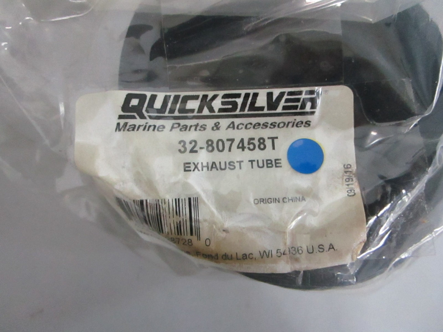 *NEW OEM* 0820 Mercury Quicksilver Exhaust Tube 32-807458T