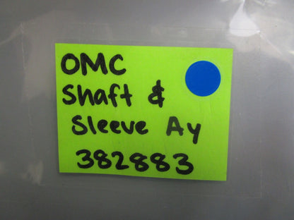 *NEW OEM* 0820 OMC Johnson Evinrude Shaft & Sleeve 382883 0382883