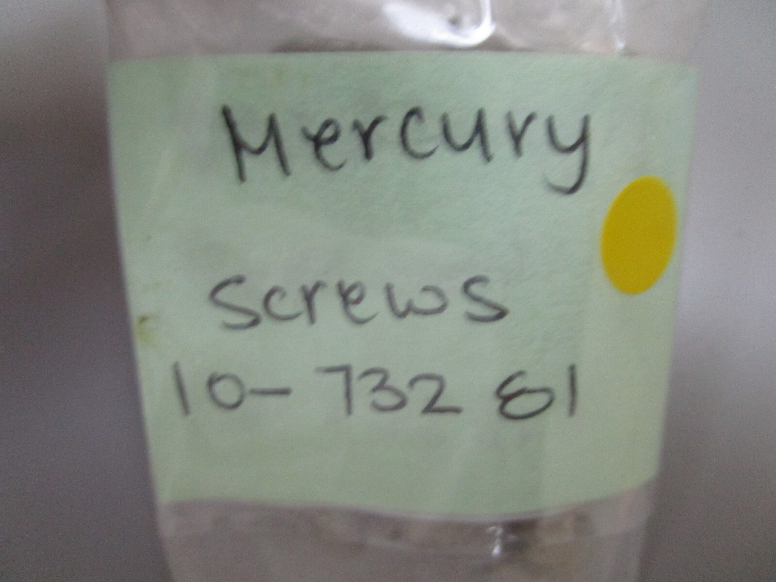 *NEW OEM* (LOT OF 2) 0750 Mercury Quicksilver SCREWS 10-73281