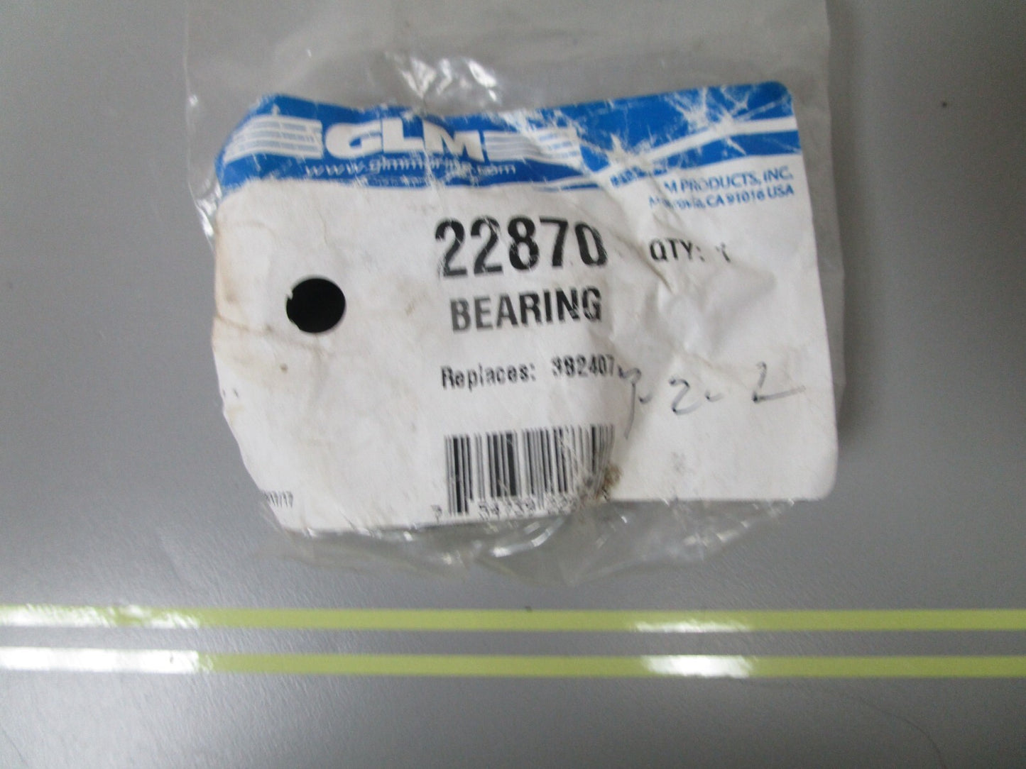 *NEW* 0810 GLM Bearing 22870 Replaces: 382407