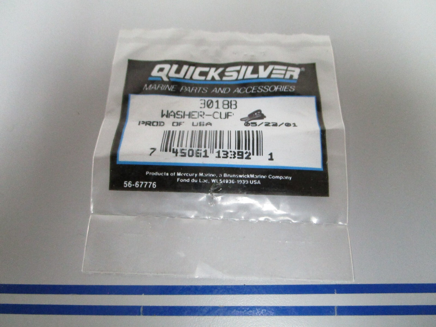 *NEW OEM* (LOT OF 3) 0810 Mercury Quicksilver Cup Washer 30188