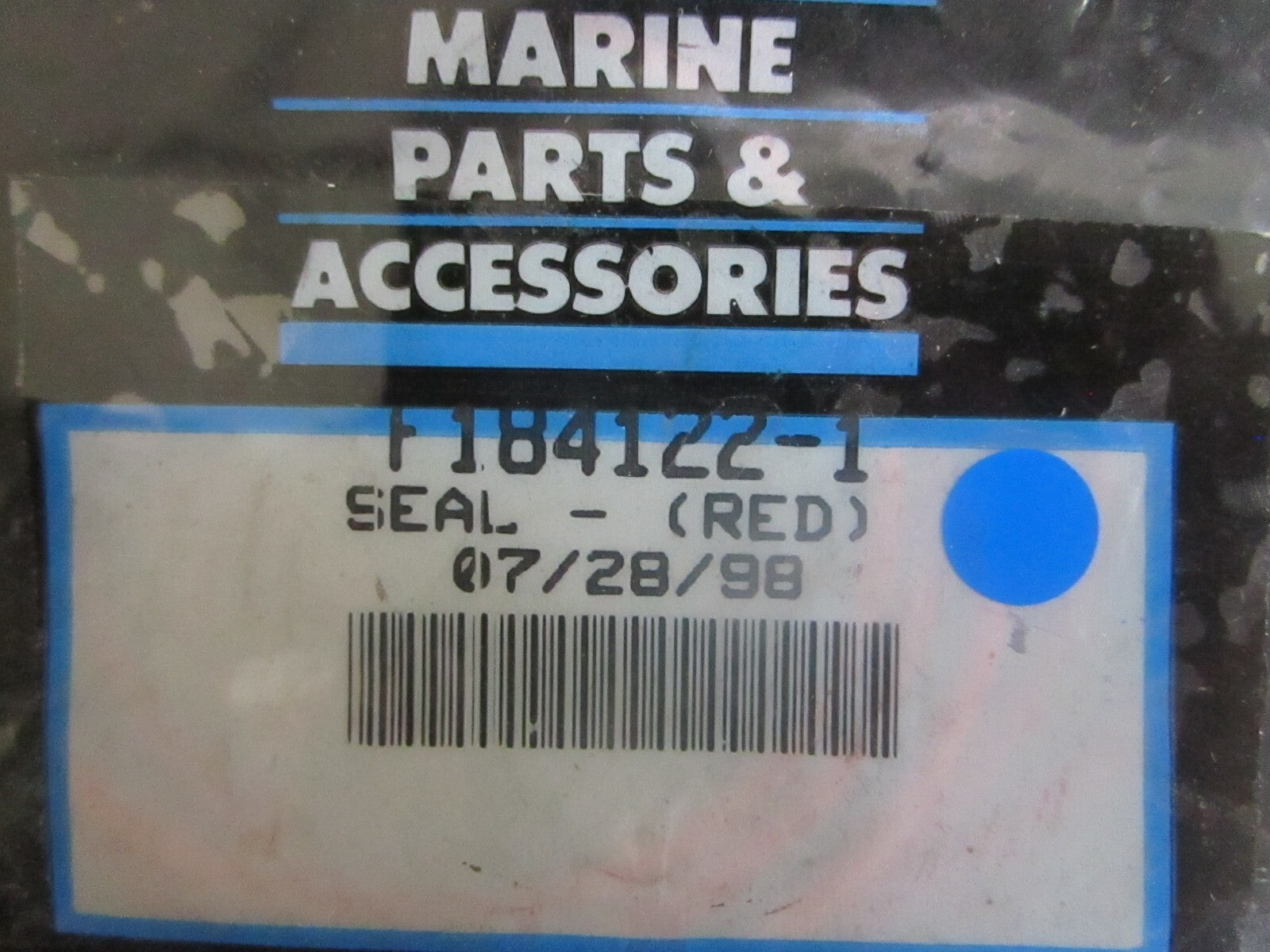 *NEW OEM* 0810 Mercury Quicksilver Red Seal F184122-1