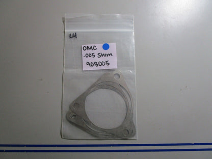 *NEW OEM* (LOT OF 4) 0810 OMC Johnson Evinrude .005 Shim 908005 0908005