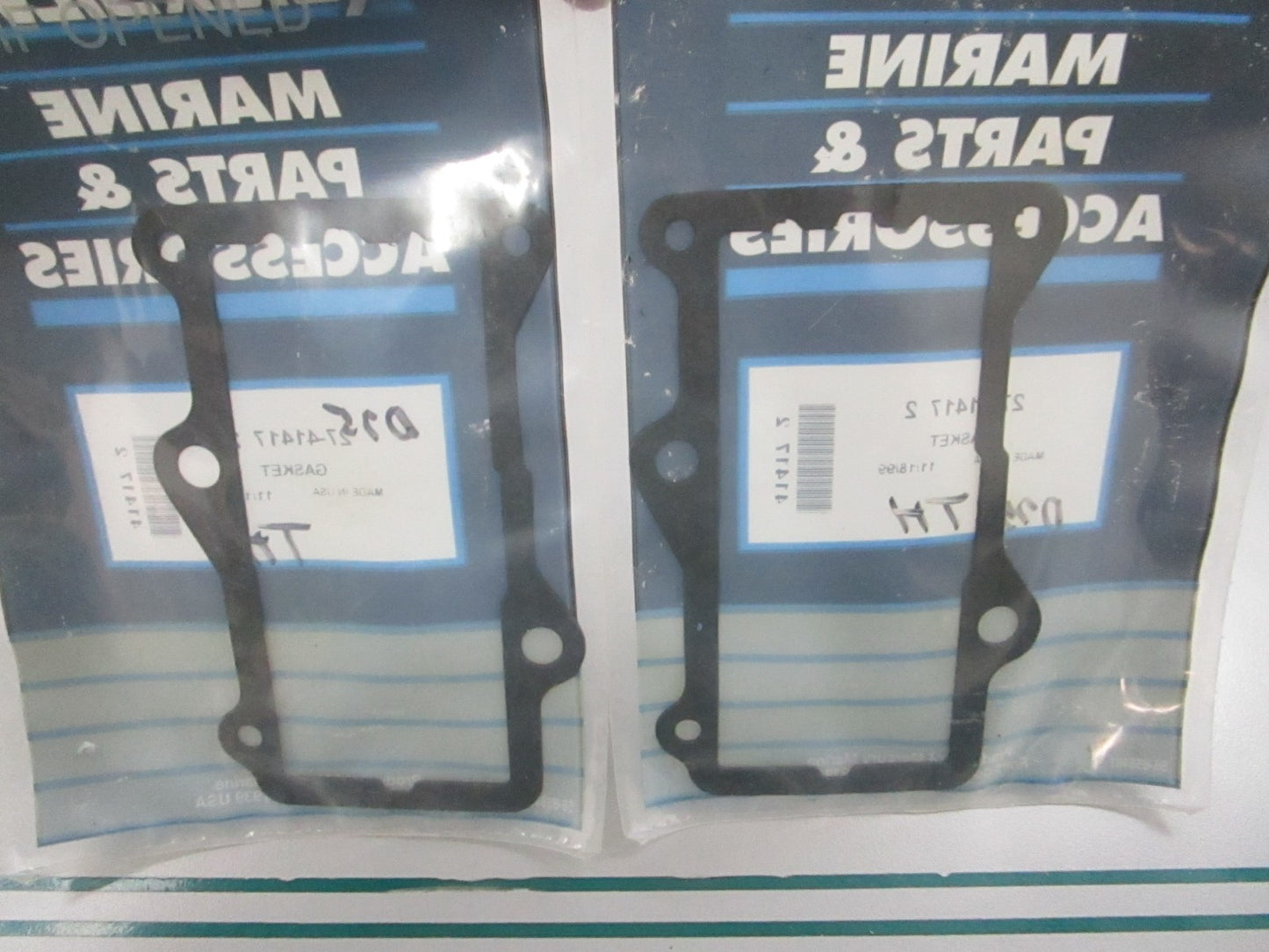 NEW OEM (LOT OF 2) 27-414172 Mercury Quicksilver Gasket 0810