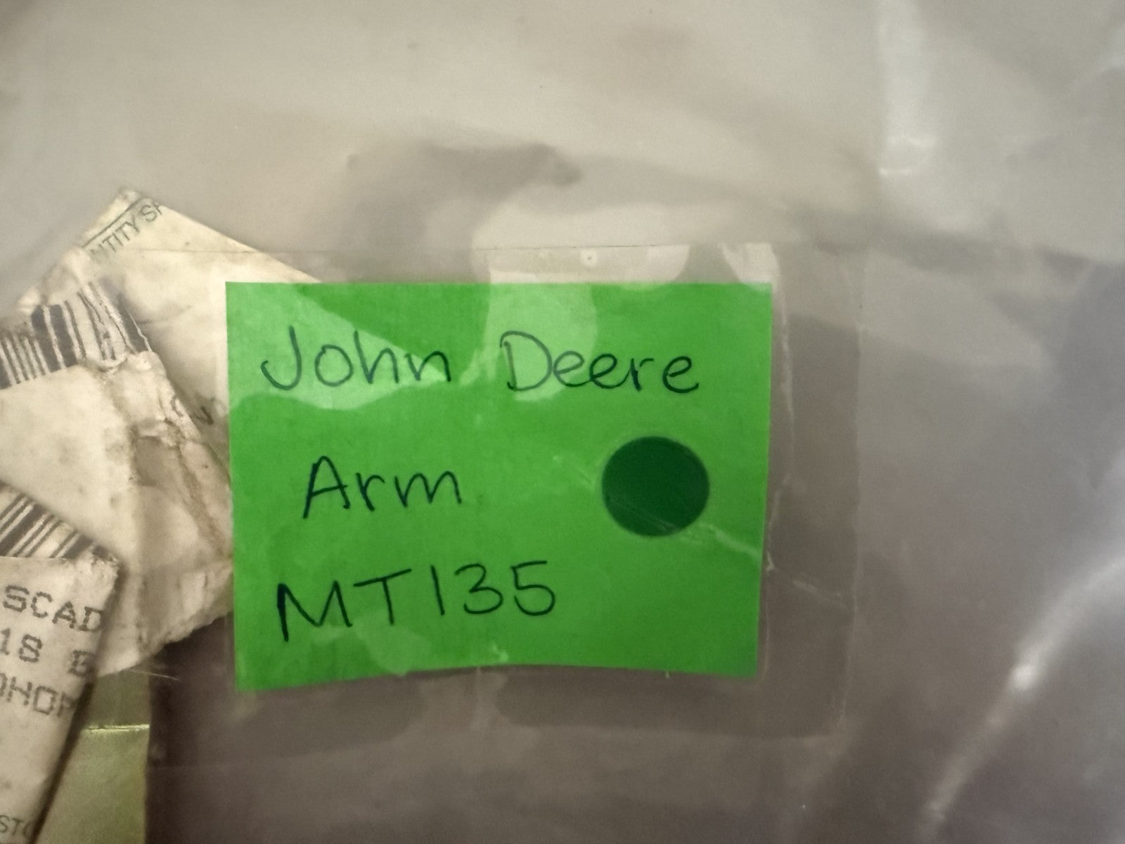 NEW OEM MT135 John Deere Arm 0820