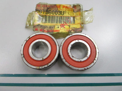 NEW OEM (LOT OF 2) 601B6003U Kawasaki Bearing 0810
