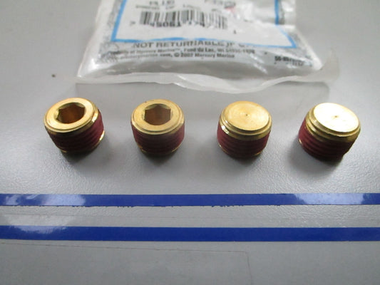 *NEW OEM* (LOT OF 4) 0810 Mercury Quicksilver Plug 22-73379