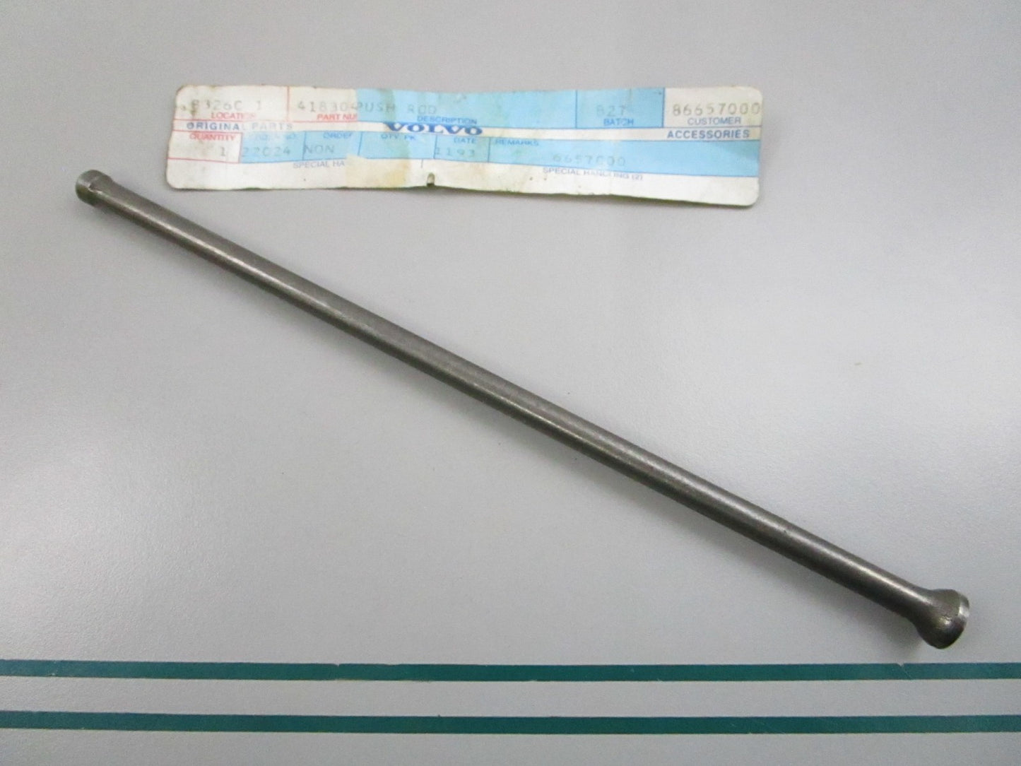 NEW OEM 418304 Volvo Penta Push Rod 0810