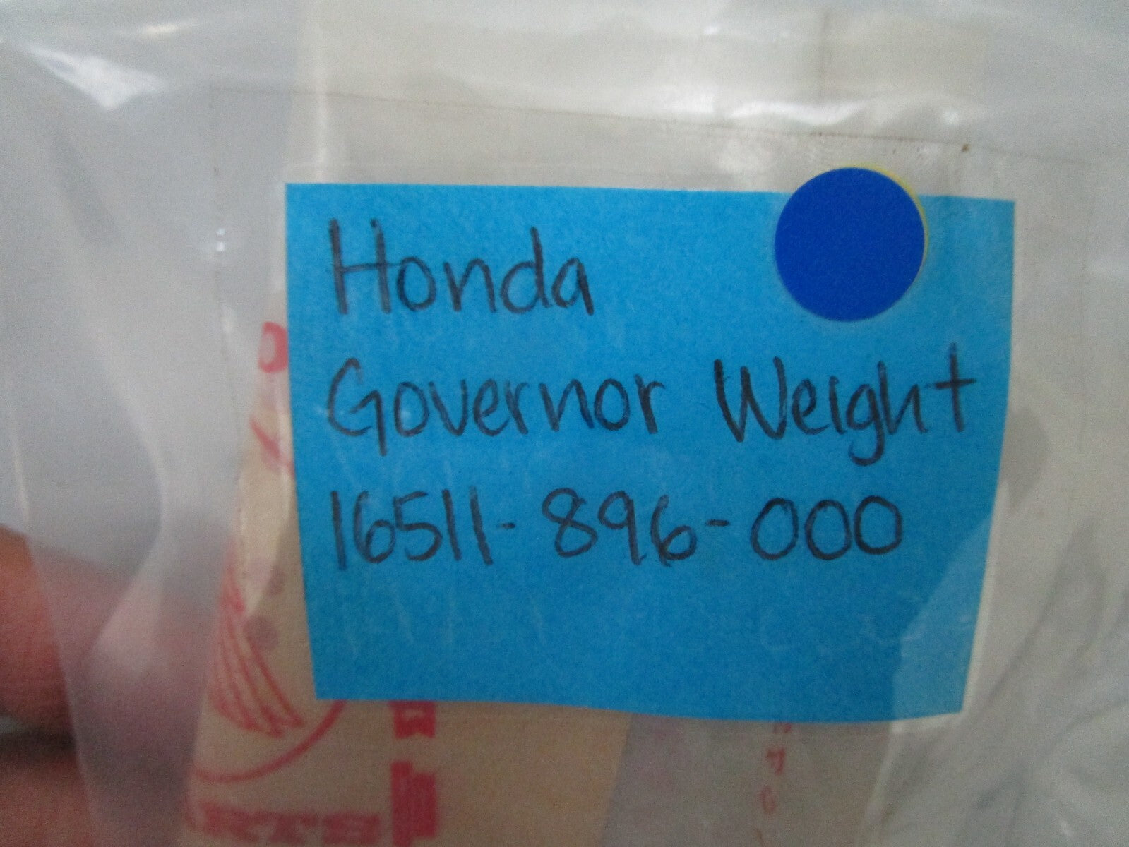 *NEW OEM* (LOT OF 2) 0810 Honda Governor Weight 16511-896-000