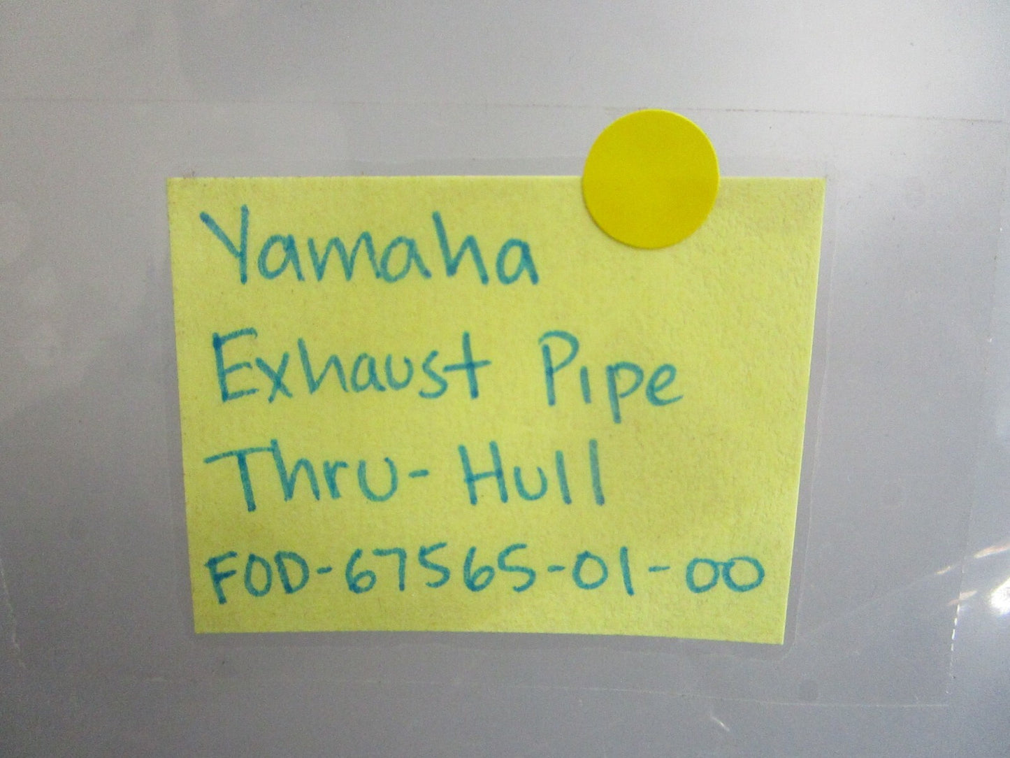 *NEW OEM* 0820 Yamaha Exhaust Pipe Thru-Hull F0D-67565-01-00